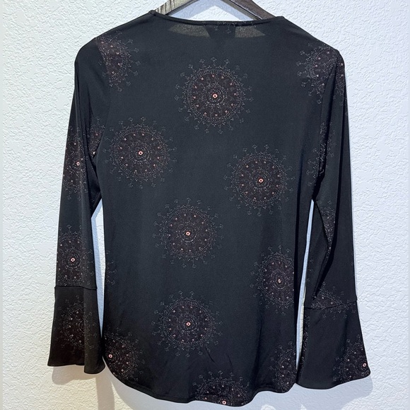 Veronica M Draped V-Neck - Picture 3 of 3